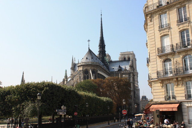 パリ・ノートルダム大聖堂の写真の写真