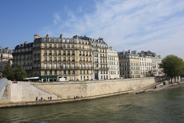 パリ・サン＝ルイ島の写真の写真