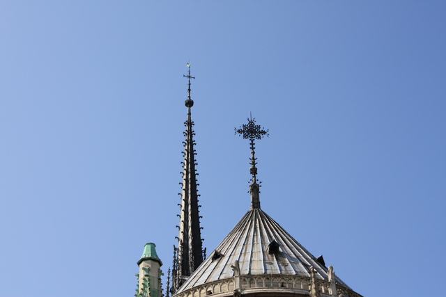 パリ・ノートルダム大聖堂の写真の写真