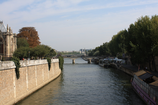 パリ・セーヌ川の写真の写真