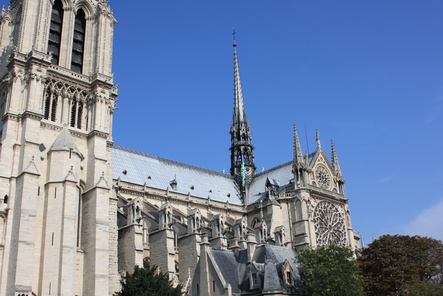 パリ・ノートルダム大聖堂の写真の写真