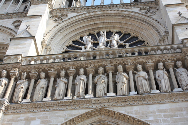 パリ・ノートルダム大聖堂の写真の写真