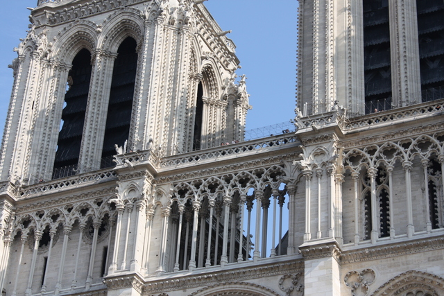 パリ・ノートルダム大聖堂の写真の写真