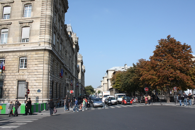 パリ・シテ通りの写真の写真