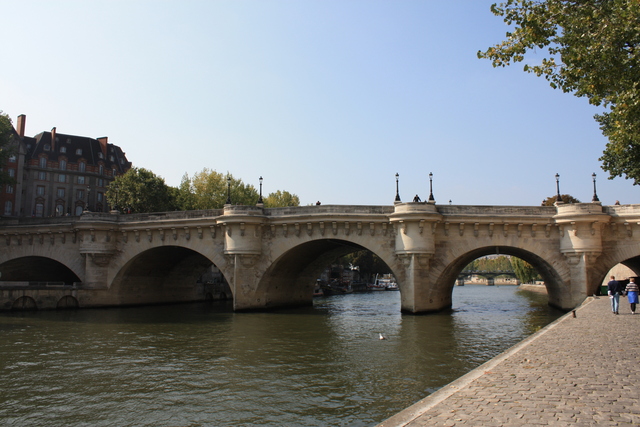 パリ・ヌフ橋の写真の写真