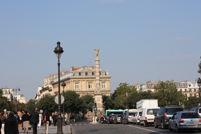 パリ・シャトレ広場の写真の写真