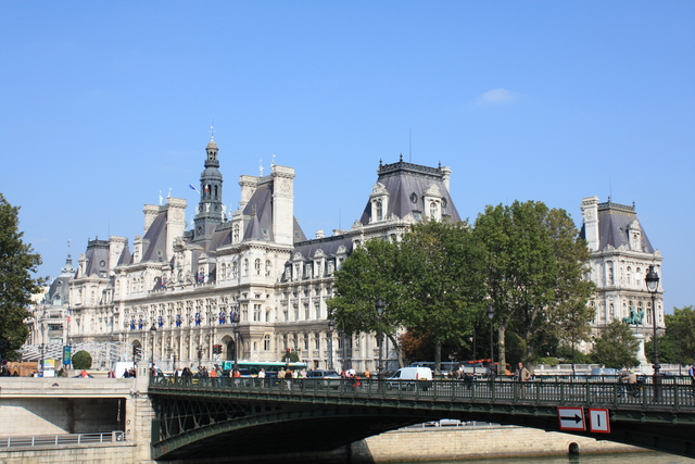 パリ・市庁舎の写真の写真