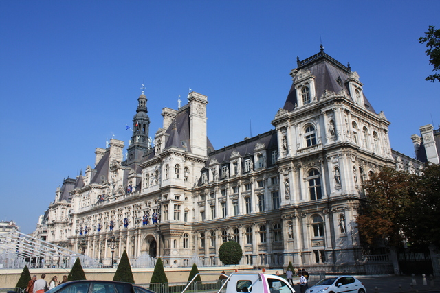 パリ・市庁舎の写真の写真