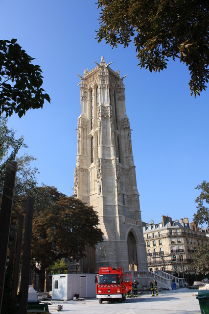 パリ・サン・ジャック塔の写真の写真