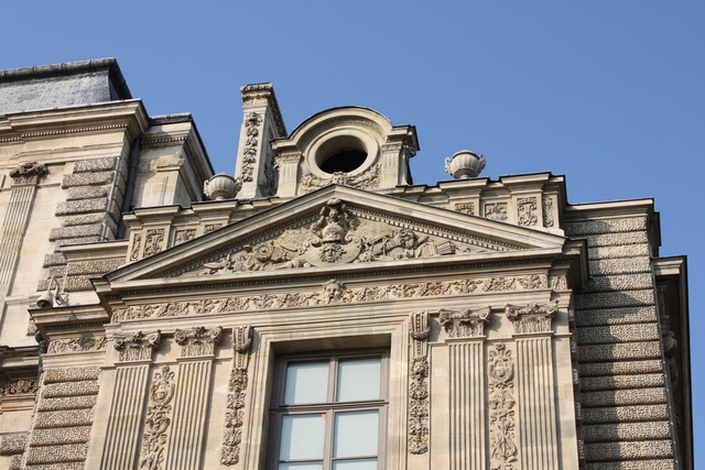 パリ・ルーブル宮殿(ルーブル美術館)の写真の写真