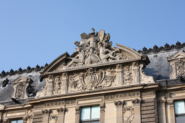 パリ・ルーブル宮殿(ルーブル美術館)の写真の写真