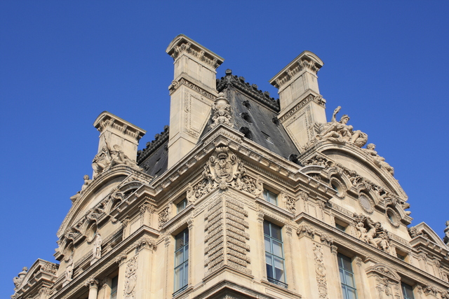 パリ・ルーブル宮殿(ルーブル美術館)の写真の写真