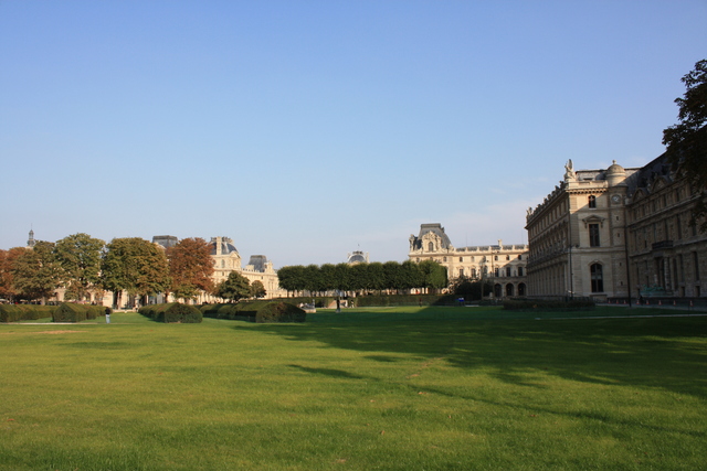 パリ・チュイルリー公園の写真の写真