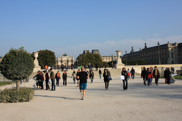 パリ・チュイルリー公園の写真の写真