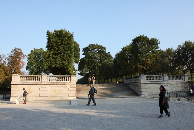 パリ・チュイルリー公園の写真の写真