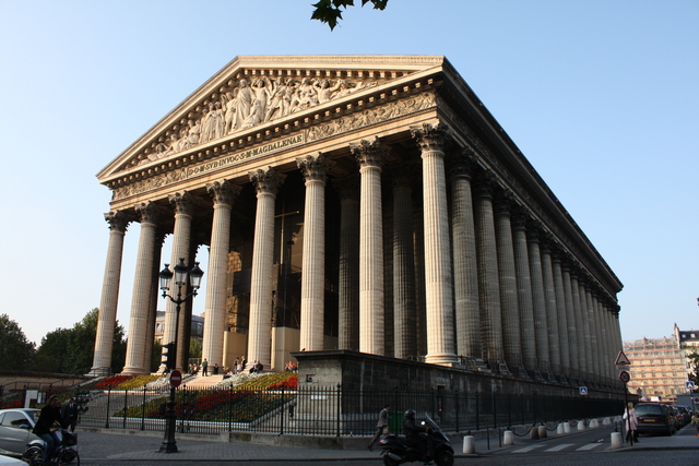 パリ・マドレーヌ教会の写真の写真