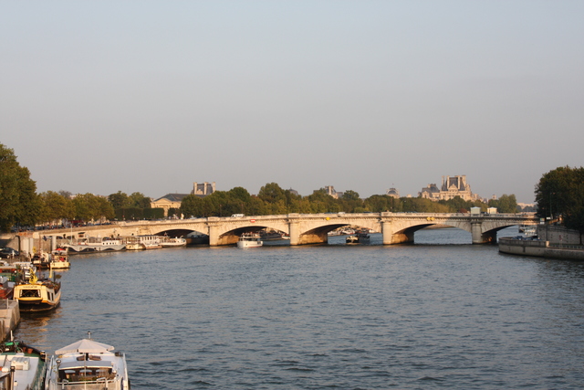 パリ・コンコルド橋の写真の写真