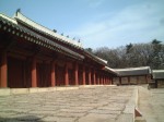 韓国・ソウル・宗廟・別の角度から見る永寧殿