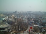 韓国・水原・華城・山頂からは城下の眺めが良い