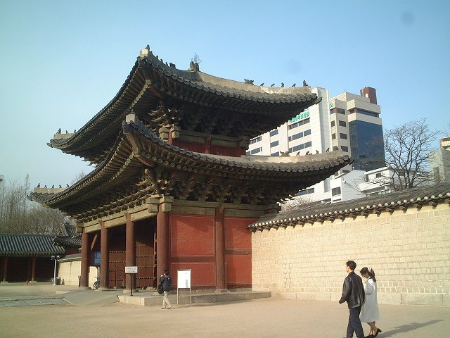 韓国・ソウル・宗廟・弘化門の写真の写真