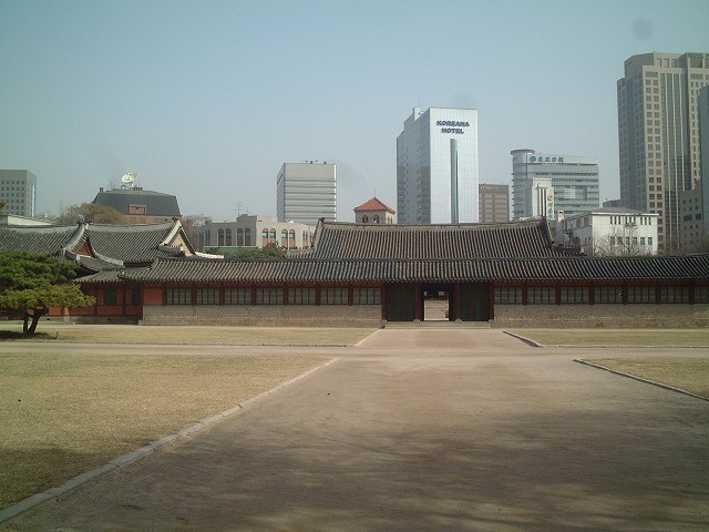 韓国・ソウル・徳寿宮・内殿回廊の写真の写真