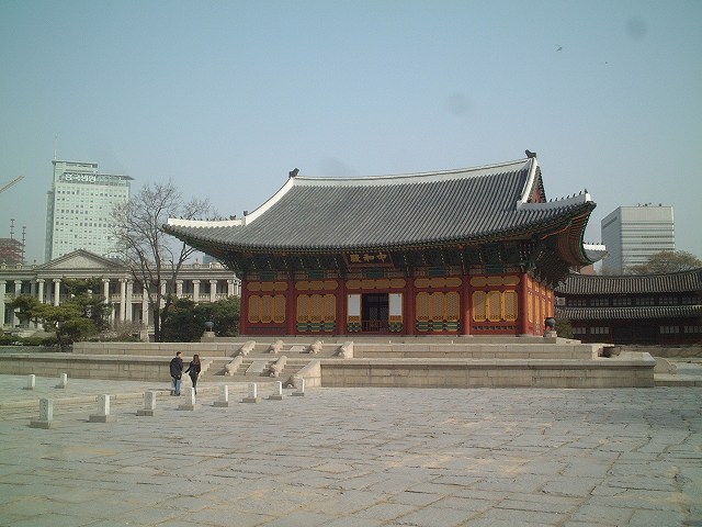韓国・ソウル・徳寿宮・中和殿の写真の写真