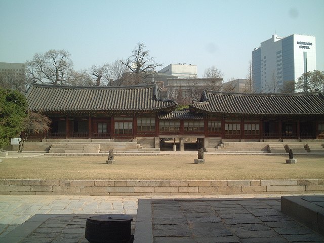 韓国・ソウル・徳寿宮・浚明堂と即祚堂の写真の写真