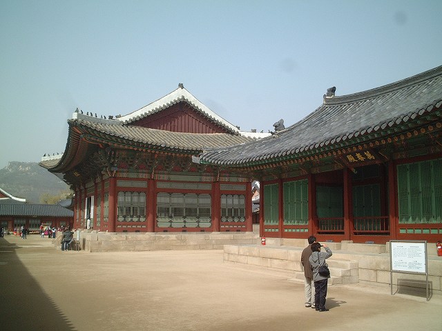韓国・ソウル・景福宮・思政殿と万春殿の写真の写真