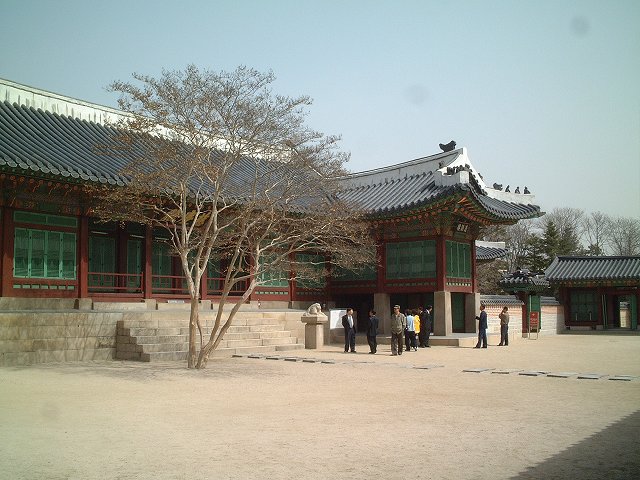 韓国・ソウル・景福宮・慈慶殿の写真の写真