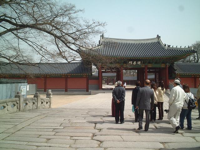 韓国・ソウル・昌徳宮・進善門の写真の写真