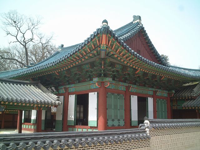 韓国・ソウル・昌徳宮・宣政殿の写真の写真