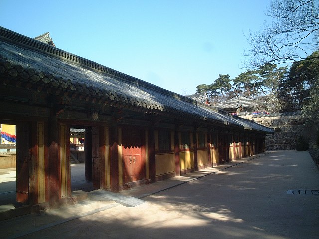 韓国・仏国寺・回廊の写真の写真