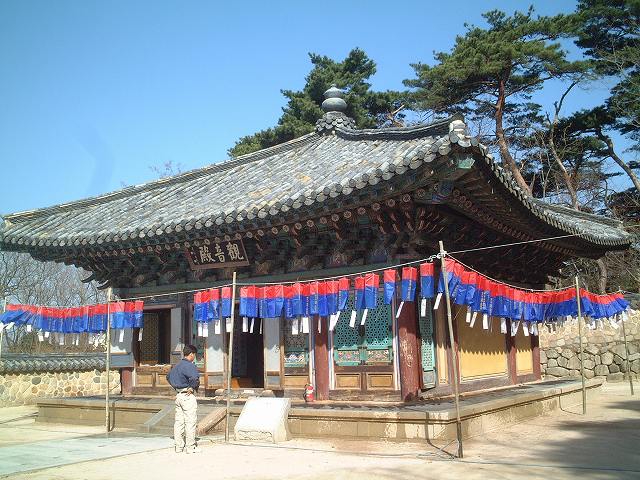 韓国・仏国寺・観音殿の写真の写真