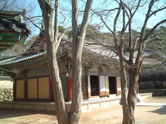 韓国・仏国寺・境内と羅漢殿の写真の写真