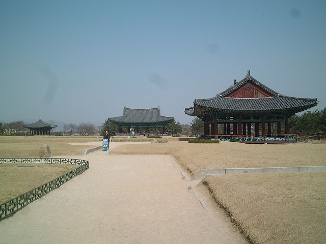 韓国・慶州・雁鴨池・臨海殿址１の写真の写真
