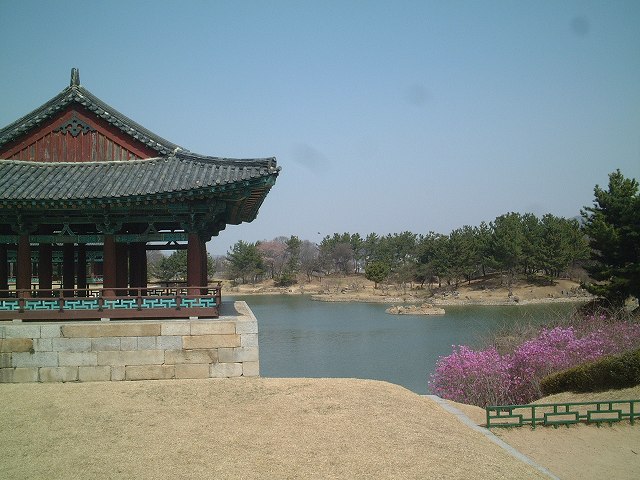 韓国・慶州・雁鴨池・臨海殿址２の写真の写真
