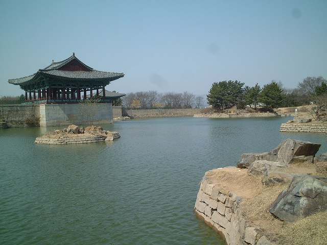 韓国・慶州・雁鴨池・臨海殿址４の写真の写真