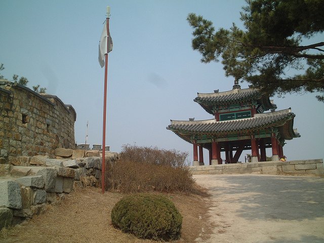 韓国・水原・華城・西将台の写真の写真