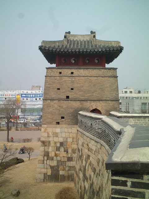 韓国・水原・華城・ 西北空心墩の写真の写真