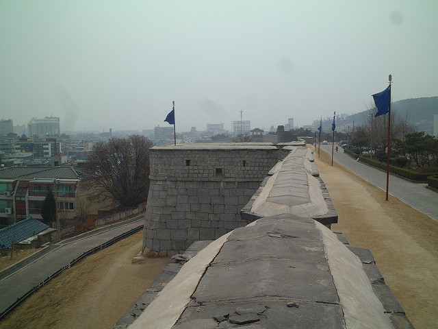 韓国・水原・華城・見張り台の写真の写真