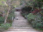 室生寺・急な石段