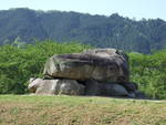 特別史跡・石舞台古墳・昔は盛り土されていた
