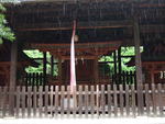 正面から見る十六所神社境内社住吉神社