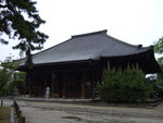 西大寺・雨の日の本堂