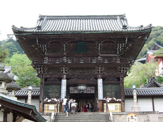 重要文化財・長谷寺仁王門の写真の写真