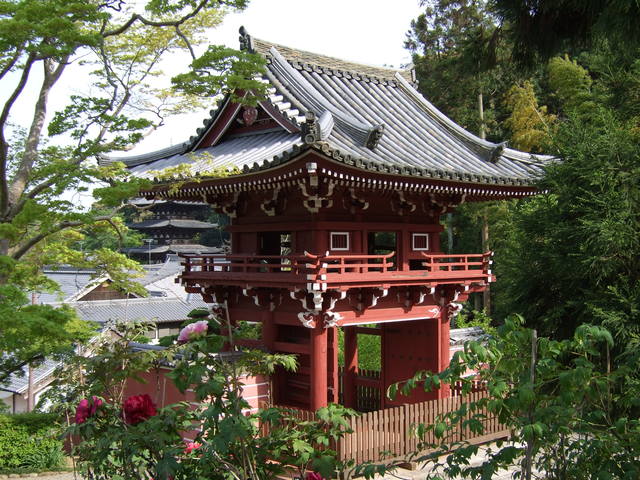 當麻寺奥院・鐘楼門２の写真の写真