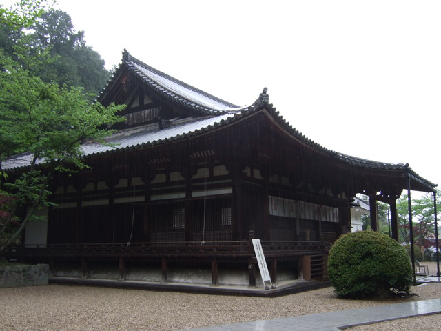 国宝・霊山寺本堂の写真の写真