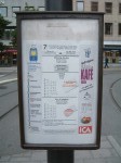 ストックホルム・バスの時刻表