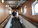 船(DFDS)・船内の通路