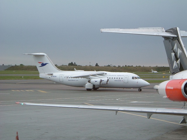 アトランティック航空・BAe-146-200 の写真の写真